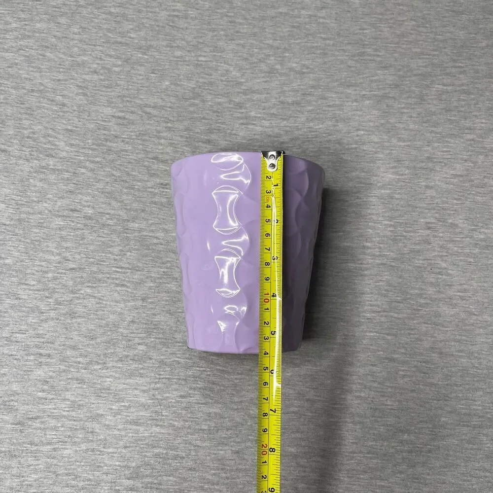 Target Purple Lavender 5.5” Round Ceramic Planter Pot
